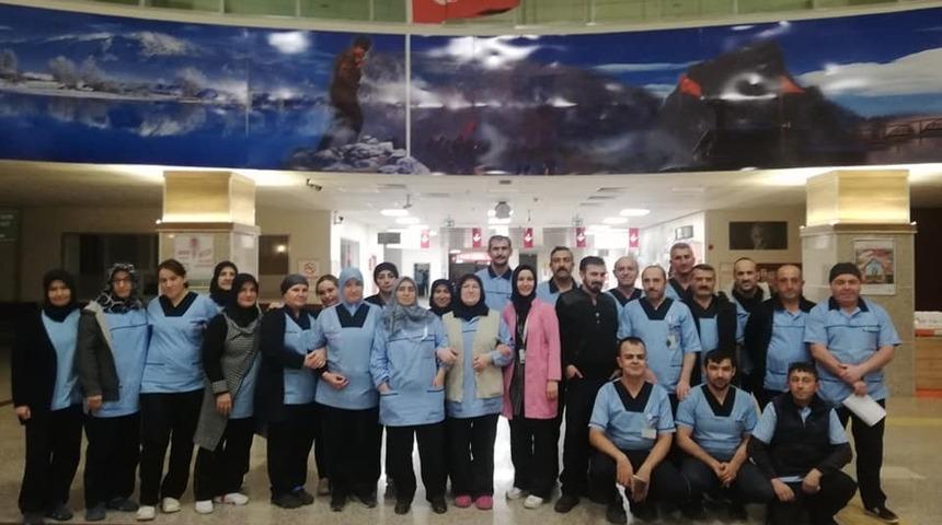 Yeni yıla &ccedil;alışarak girdiler