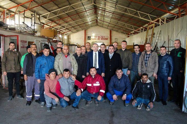 Mesut Ergin yeni yıla girerken personelini unutmadı G5