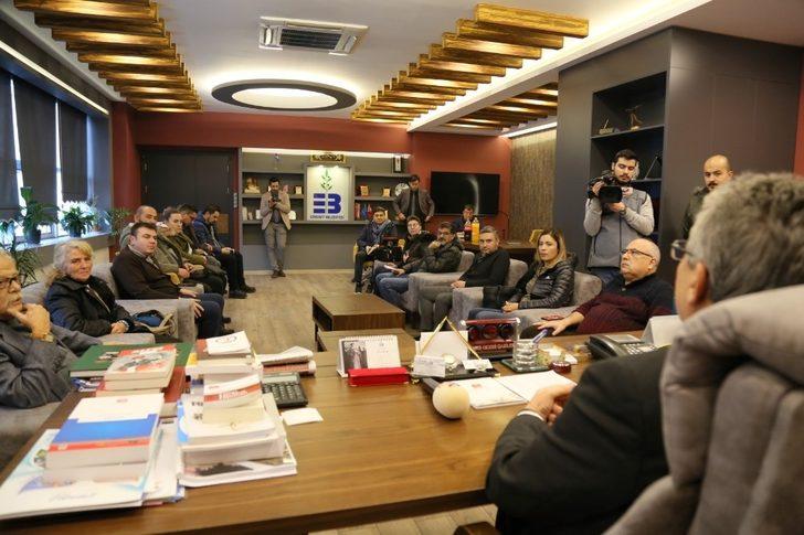 Başkan Arslan, gazetecilerin yeni yılını kutladı G3