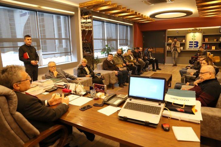 Başkan Arslan, gazetecilerin yeni yılını kutladı G4