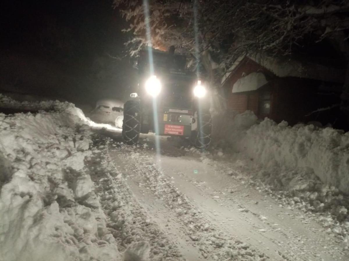 Mersin&rsquo;in y&uuml;ksek kesimleri yeni yıla karla girdi