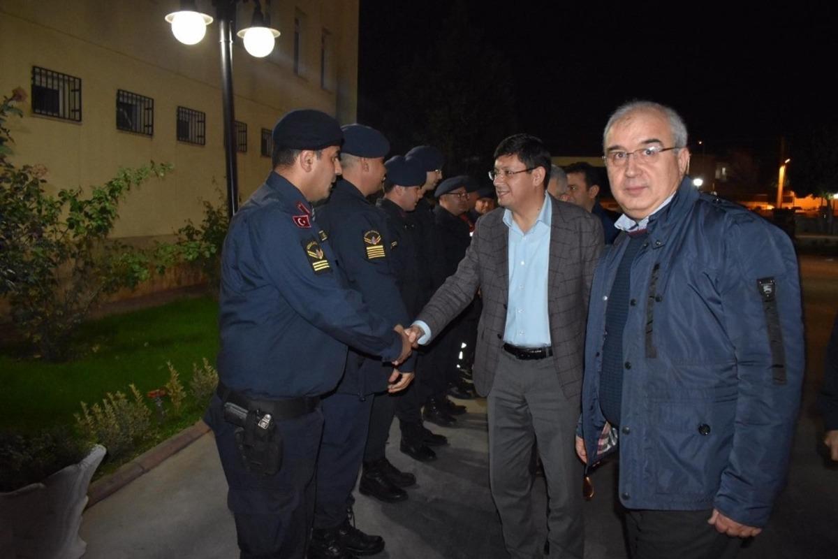 Nazilli protokol&uuml;nden yeni yıl ziyaretleri