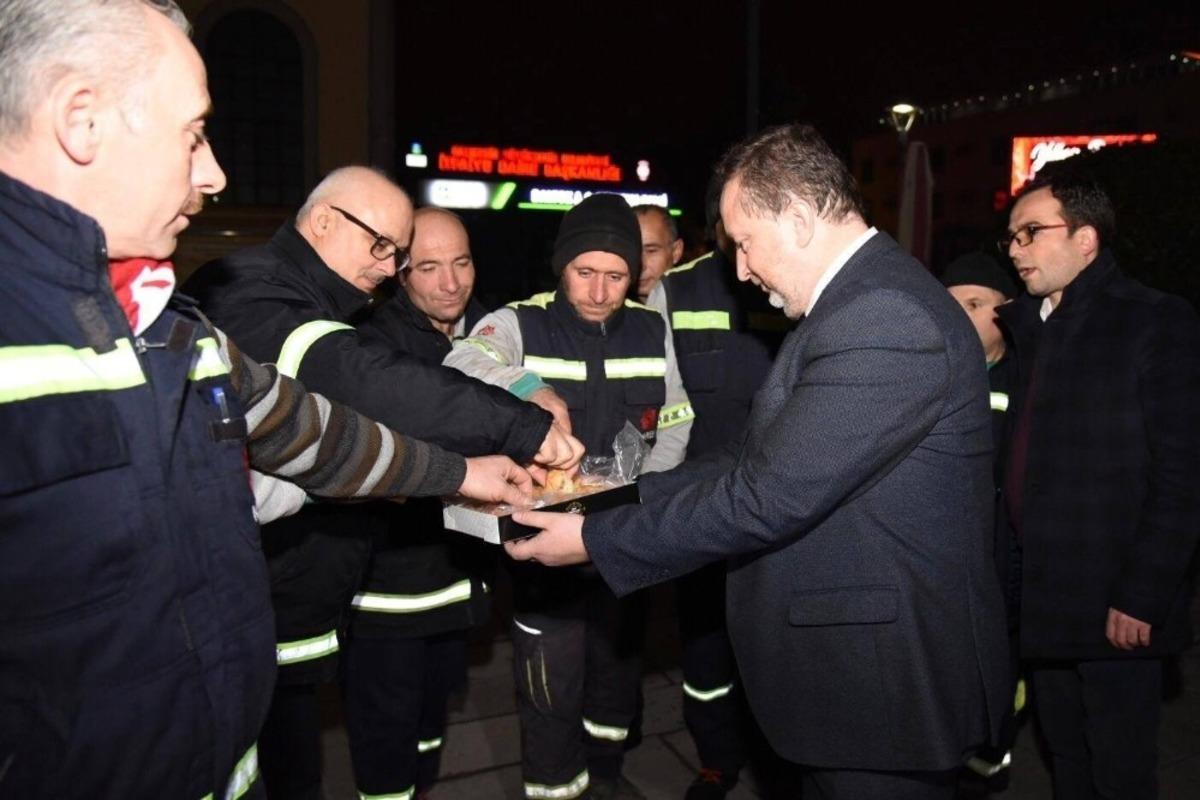 Başkan Orkan&rsquo;dan yılbaşı mesaisi