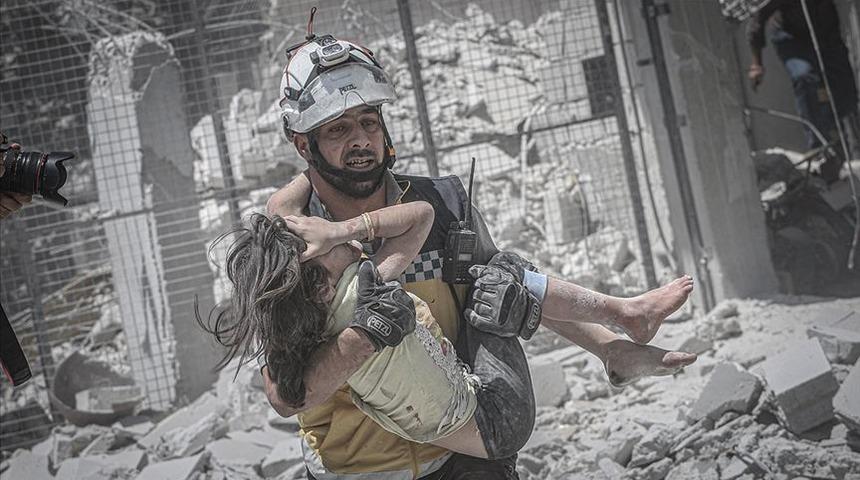 Suriye'de sivillere saldırı! 5'i &ccedil;ocuk 6 &ouml;l&uuml;!