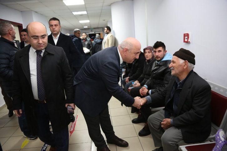 Başkan Bıyık yılbaşı gecesini çalışarak geçirdi G3