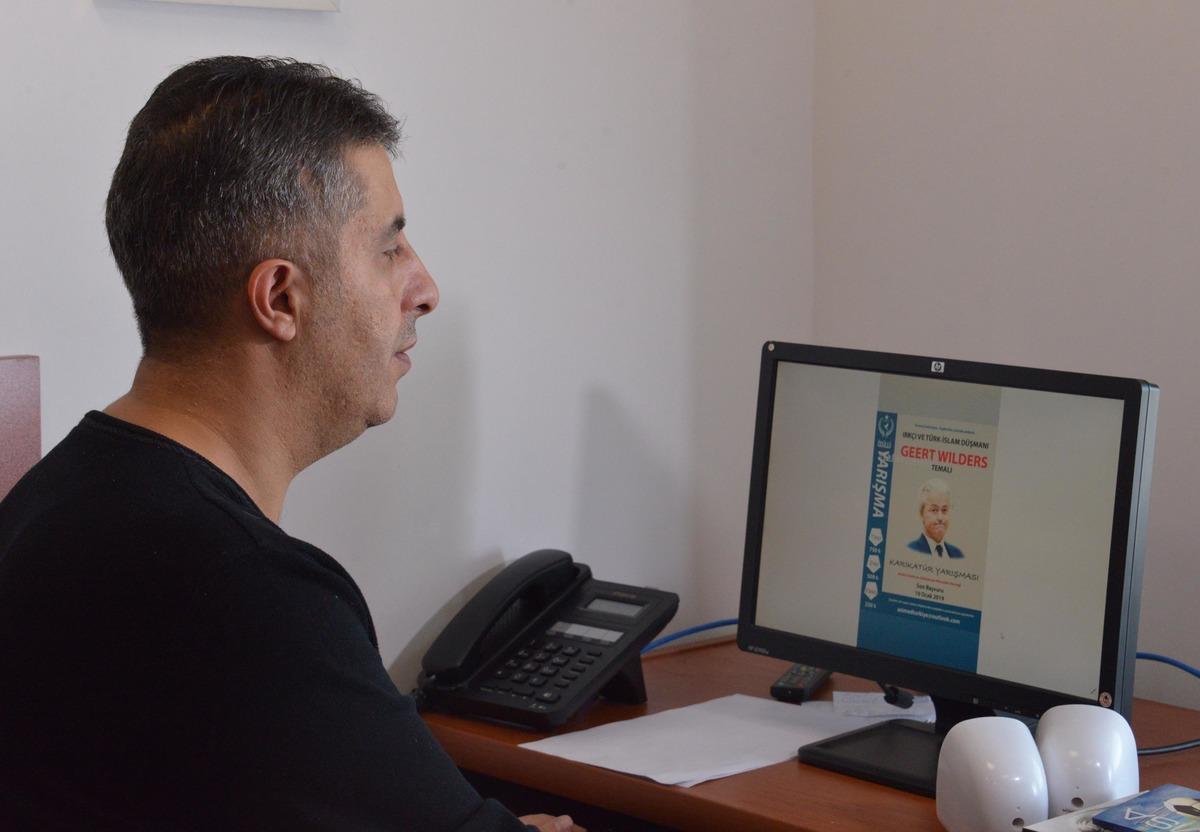 Geert Wilders konulu karikat&uuml;r yarışması