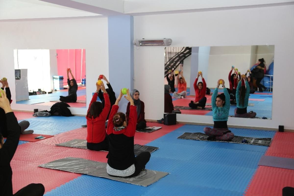 Kadın Spor Merkezi&rsquo;ne yoğun ilgi