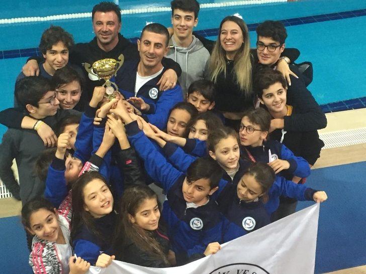 Söke Yüzme Gençlik ve Spor Kulübü Takımı il ikincisi oldu G3