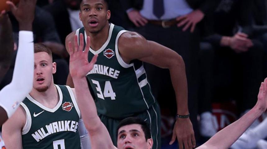 NBA'de Bucks, Timberwolves'u yenerek üst üste 4. galibiyetini aldı