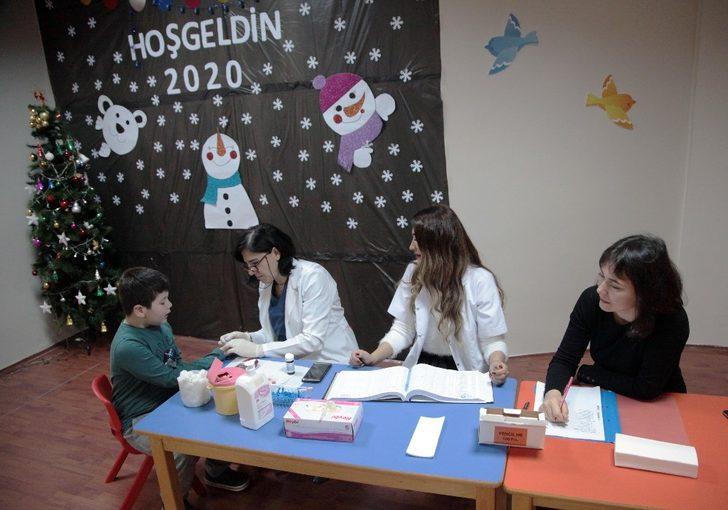 Minik Kartallılar sağlık taramasında G3