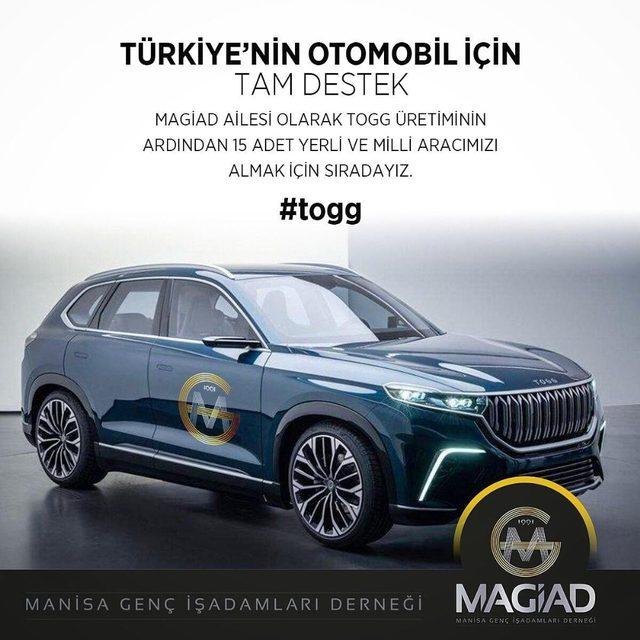 MAGİAD’tan yerli otomobile tam destek