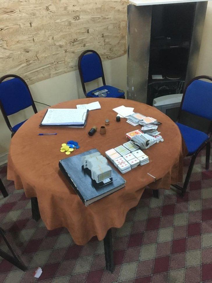 Bodrum katında kumara jandarma engeli G4