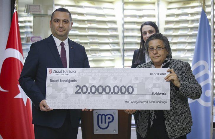 Büyük ikramiye çıkan bilet talihlileri 20'şer milyon TL'lik ikramiyelerini aldı G4