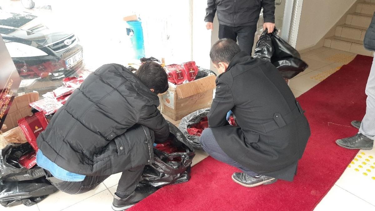 Adıyaman&rsquo;da ka&ccedil;ak nargile t&uuml;t&uuml;n&uuml; operasyonu