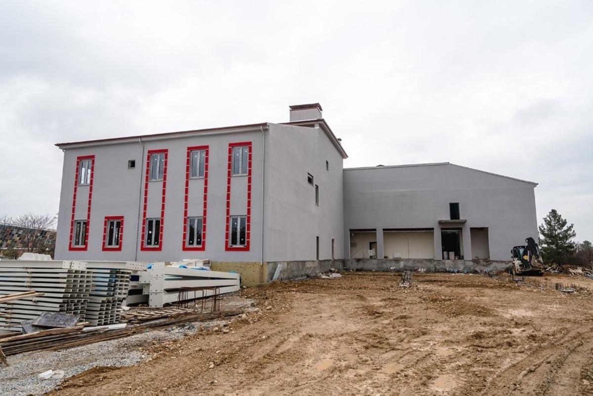 Malatya İtfaiye Merkezinin y&uuml;zde 70&rsquo;i tamamlandı