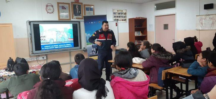 Öğrencilere trafik eğitimi verildi G2