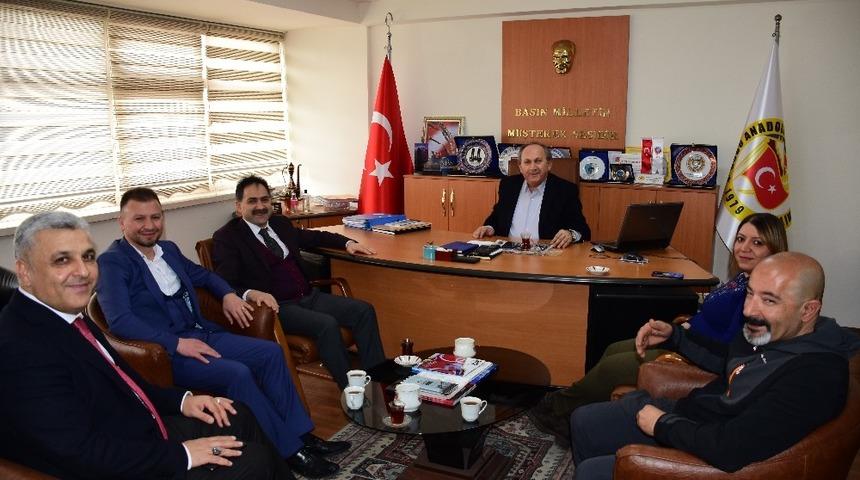 Başkan U&ccedil;ar&rsquo;dan DAGC&rsquo;ye ziyaret