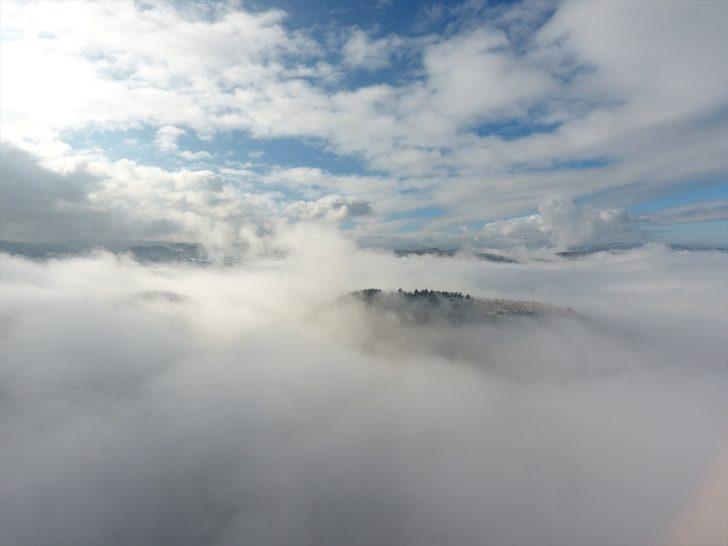 Bolu Dağı 'gelinliğini' giydi! Mest eden manzara G2