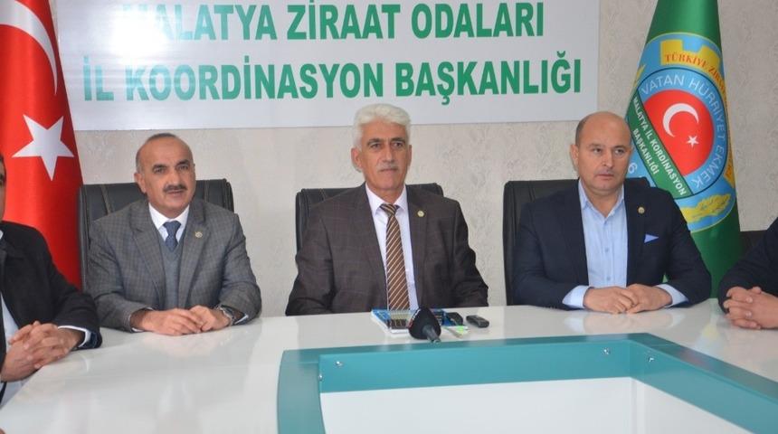 Ziraat&ccedil;ılar sorunları dile getirdi