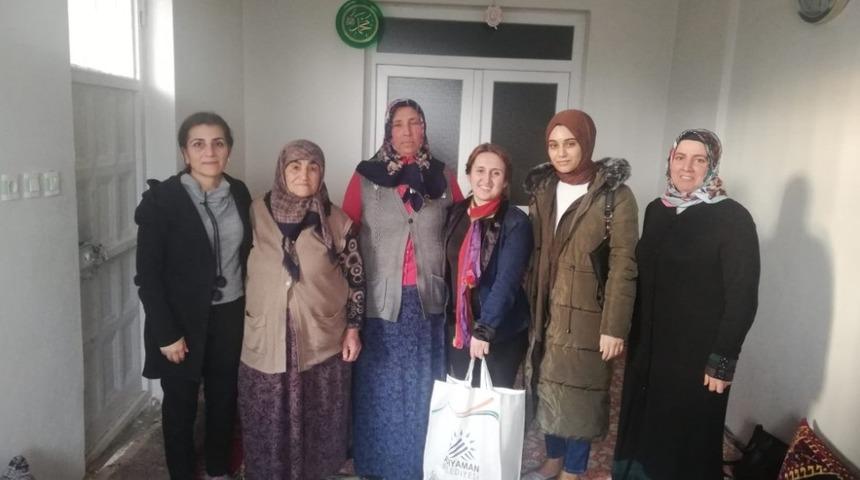 Adıyaman Belediyesi&rsquo;nden, fedakar anneye ziyaret