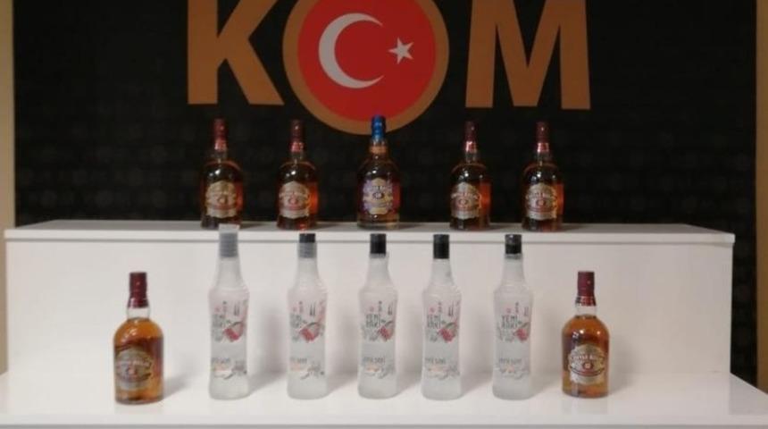 Kırşehir&rsquo;de,  sahte i&ccedil;ki operasyonu: 1 g&ouml;zaltı