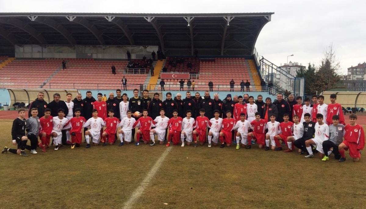 U14 Milli Takım se&ccedil;me ma&ccedil;larının Kayseri etabı tamamlandı