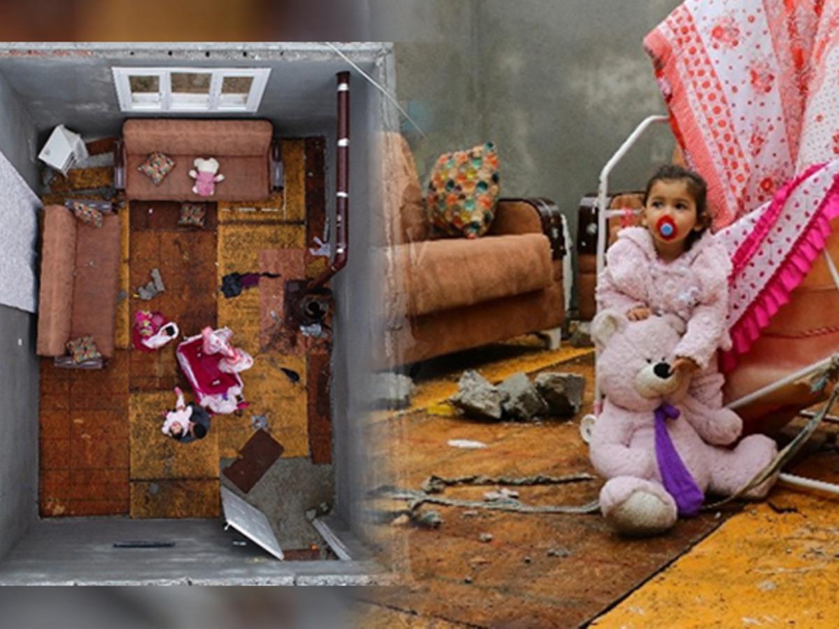 Dehşeti yaşadılar! Hortum evlerinin &ccedil;atısını u&ccedil;urdu