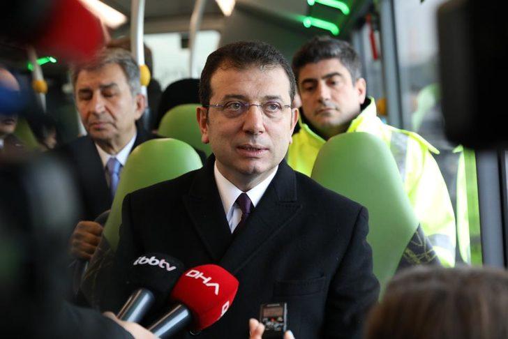 Ekrem İmamoğlu, yeni metrobüs aracının test sürüşüne katıldı G3