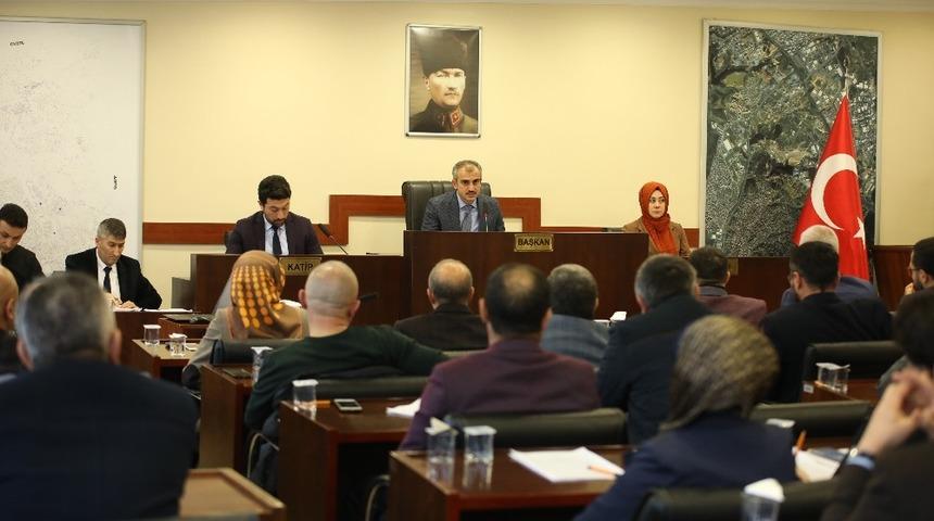 &Ccedil;ayırova&rsquo;da yılın ilk meclisi toplandı