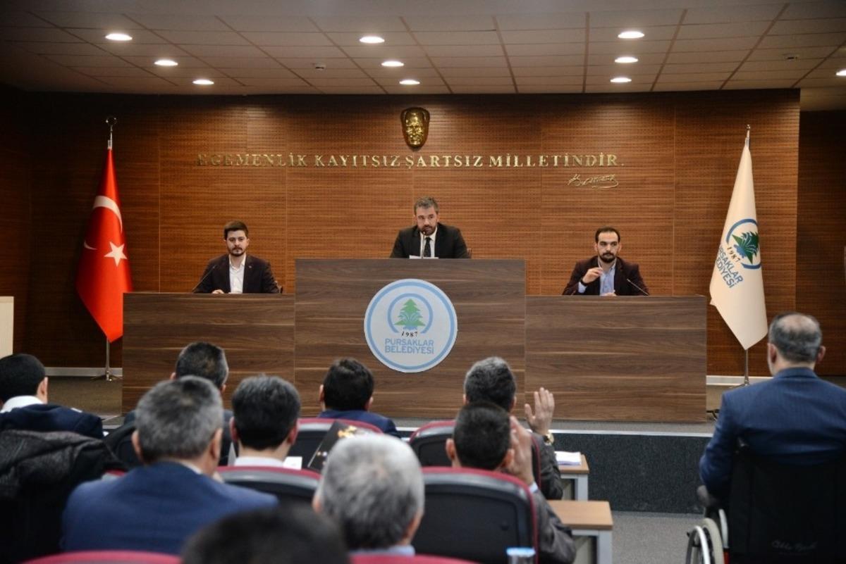 Pursaklar Belediye Meclisi yılın ilk toplantısını ger&ccedil;ekleştirdi