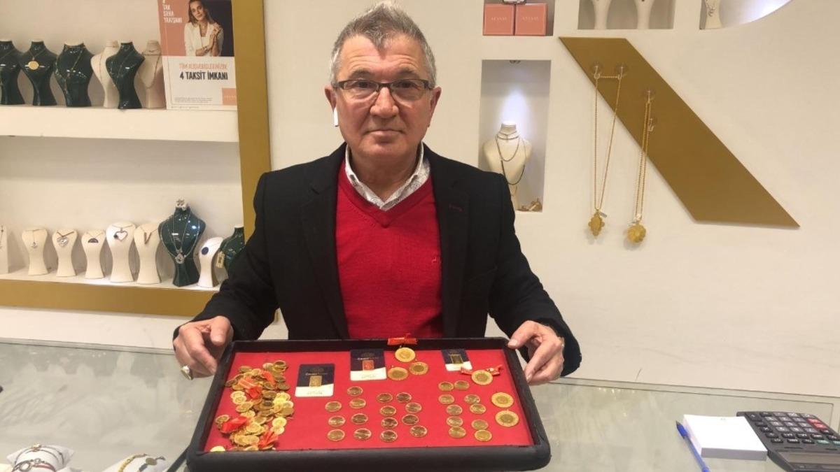 Altın yeni yılda y&uuml;kselişe ge&ccedil;ti