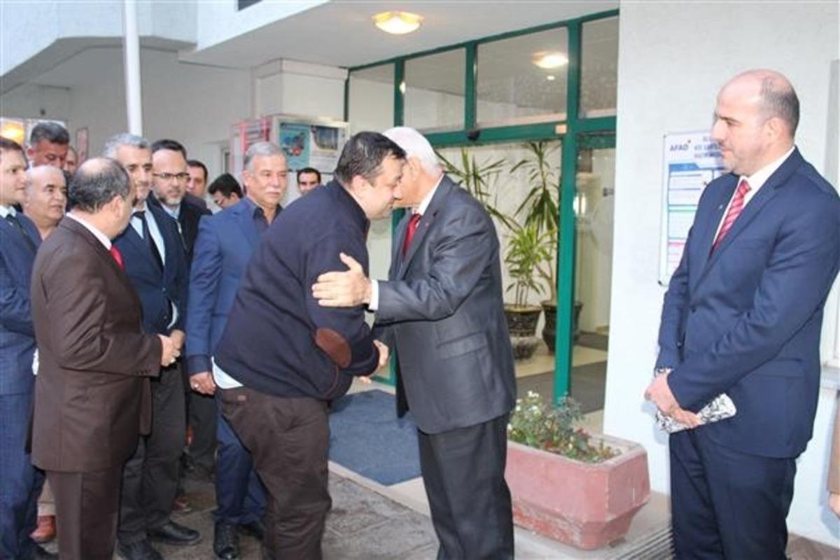 M&uuml;ft&uuml; Akkuş personeli ile vedalaştı