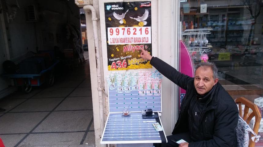 8 milyon liralık ikramiye Bandırma'ya &ccedil;ıktı