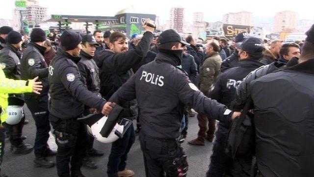 Nakliyecilerden ‘Dijital takograf’ eylemi