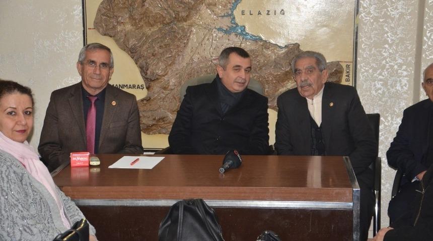 Başkan Koca&rsquo;dan  Muhtarlar Derneğine ziyaret