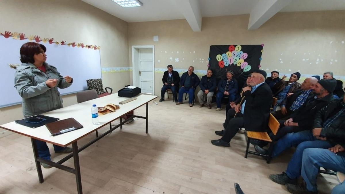 İhsaniye&rsquo;deki &ccedil;ift&ccedil;iler destek konusunda bilgilendirildi