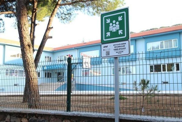 Ayvalık’ta muhtemel afet ve acil durum toplanma bölgelerine revizyon G1