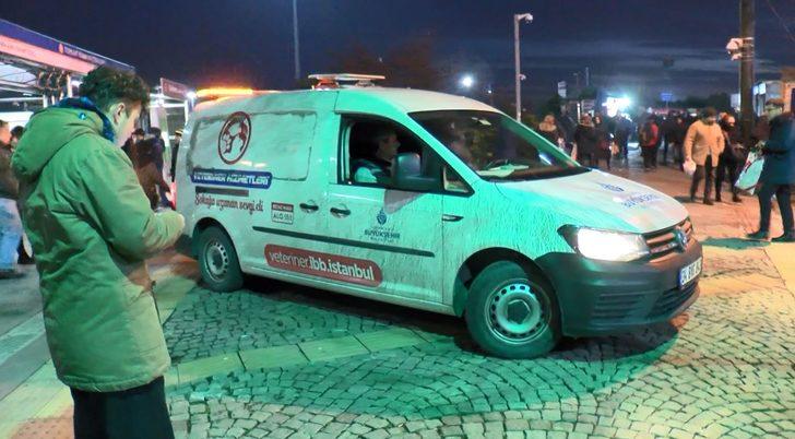 Liseli gençten örnek davranış... Soğuktan titreyen köpeği montuyla örttü G5