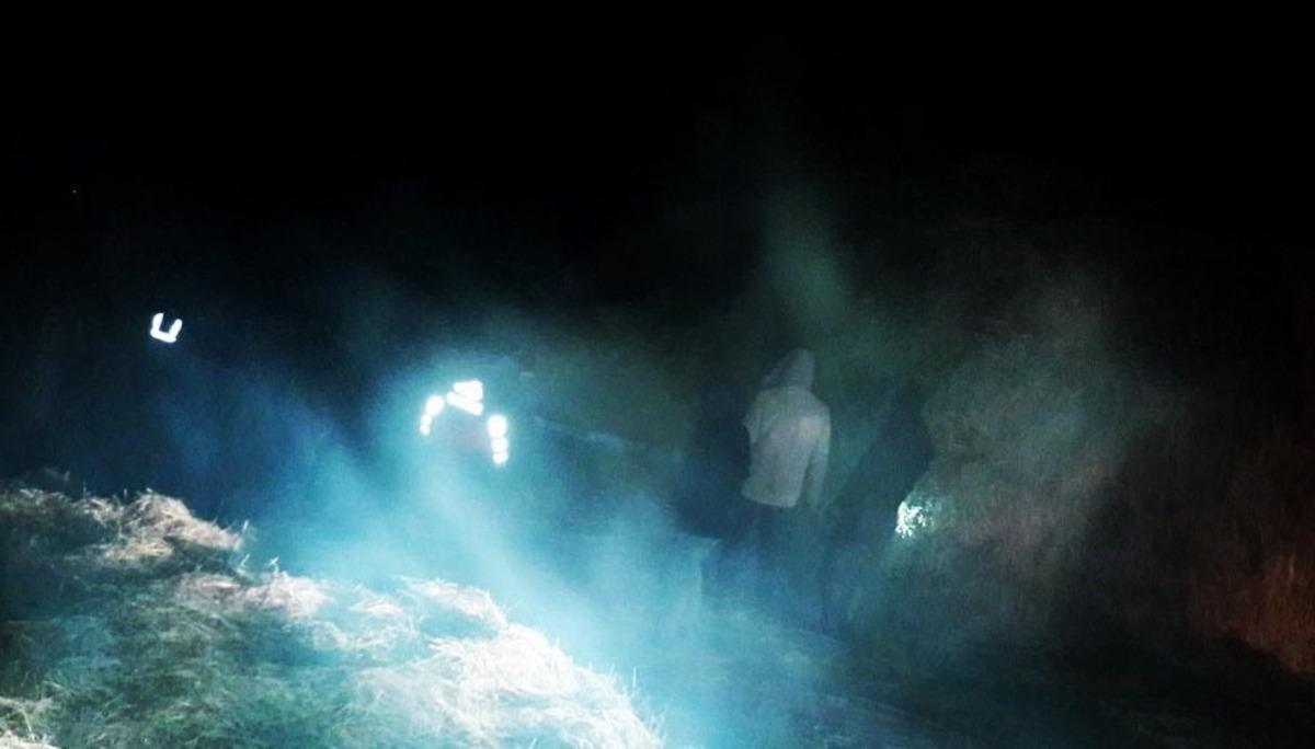 Başkale&rsquo;de ot ve saman yangını