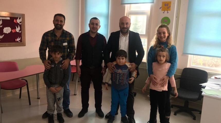 Başkan Yardımcısı Tuncer &ouml;zel eğitim okulunu ziyaret etti