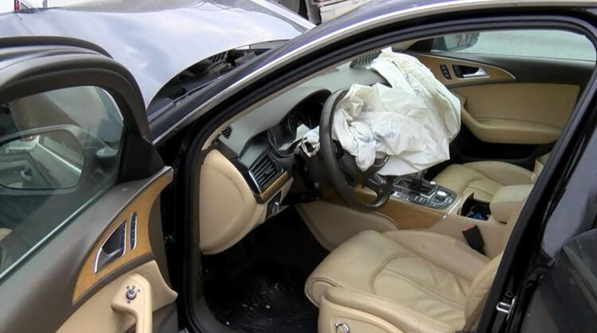 TEM'de zincirleme kaza! Ankara istikameti bir s&uuml;re trafiğe kapandı