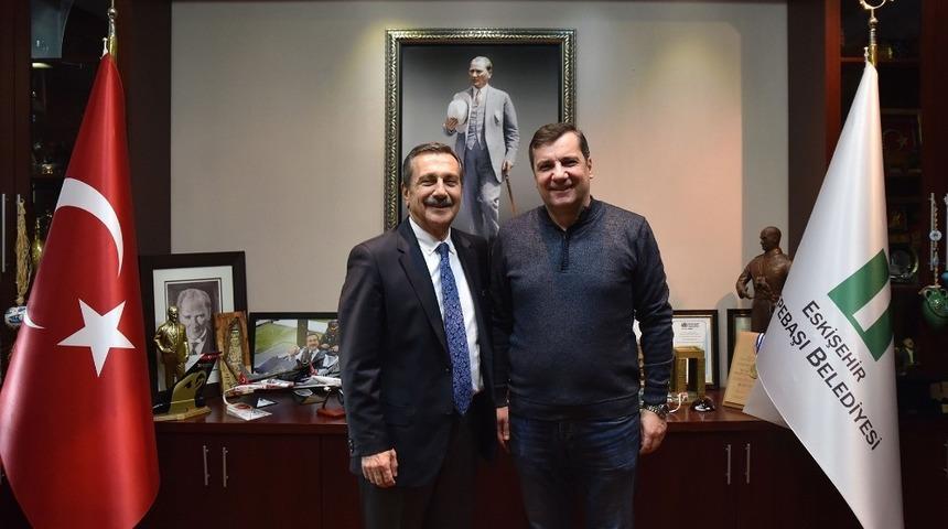 Milletvekili Ceylan&rsquo;dan Başkan Ata&ccedil;&rsquo;a ziyaret