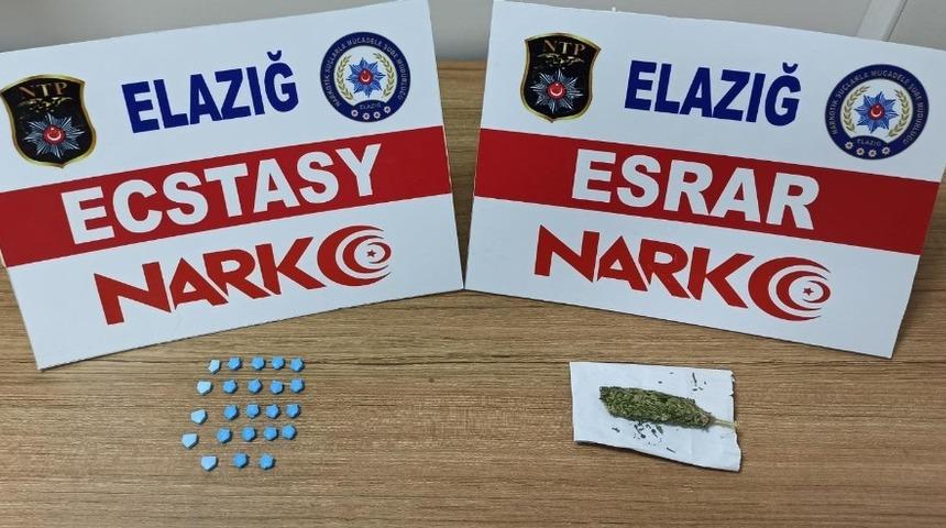 Elazığ&rsquo;da uyuşturucu satarken su&ccedil; &uuml;st&uuml; yakalanan ş&uuml;pheli tutuklandı