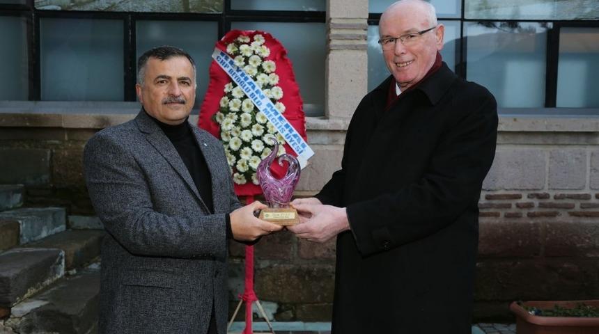 Sarıkamış&rsquo;ın beyaz h&uuml;zn&uuml; Odunpazarı&rsquo;nda