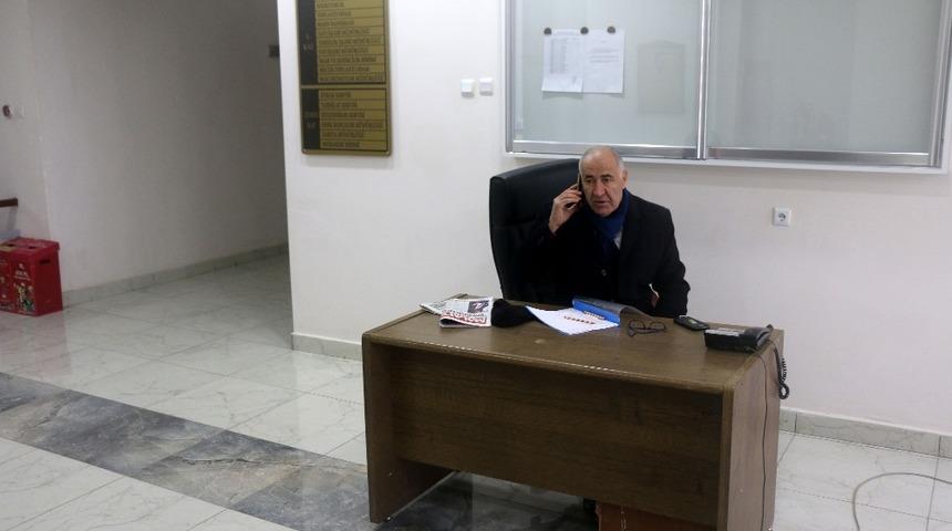 İlk nöbet Başkan Karadağ’ın