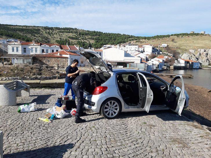 Otomobilini denize süren sürücüye kazmalı müdahale G5