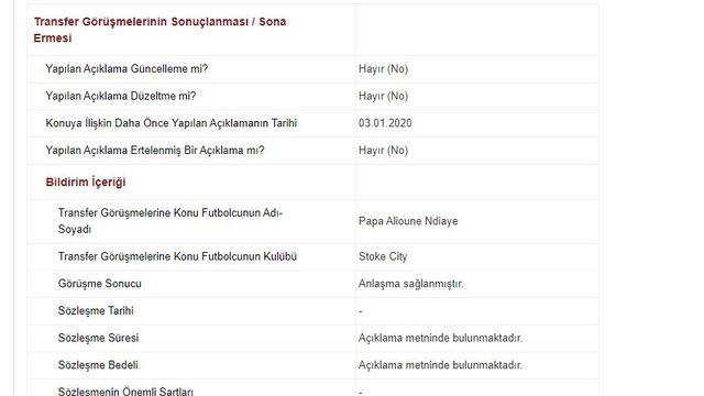 Ndiaye resmen Trabzonspor’da