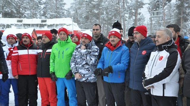 Bakanlardan Sarıkamış’ta telesiyej tesisleri açılışı