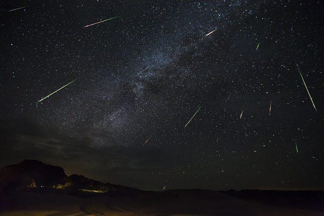 Meteor yağmuru ya da yıldız kayması