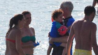 Çocuklu balayı rötarlı başladı